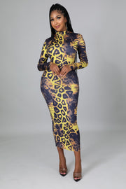 Wild Hottie BodyCon Midi Dress - MY SEXY STYLES