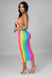 Antonella Bodycon Midi Dress - MY SEXY STYLES