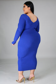 Kara Knit Midi Pencil Dress - MY SEXY STYLES