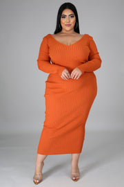 Kara Knit Midi Pencil Dress - MY SEXY STYLES