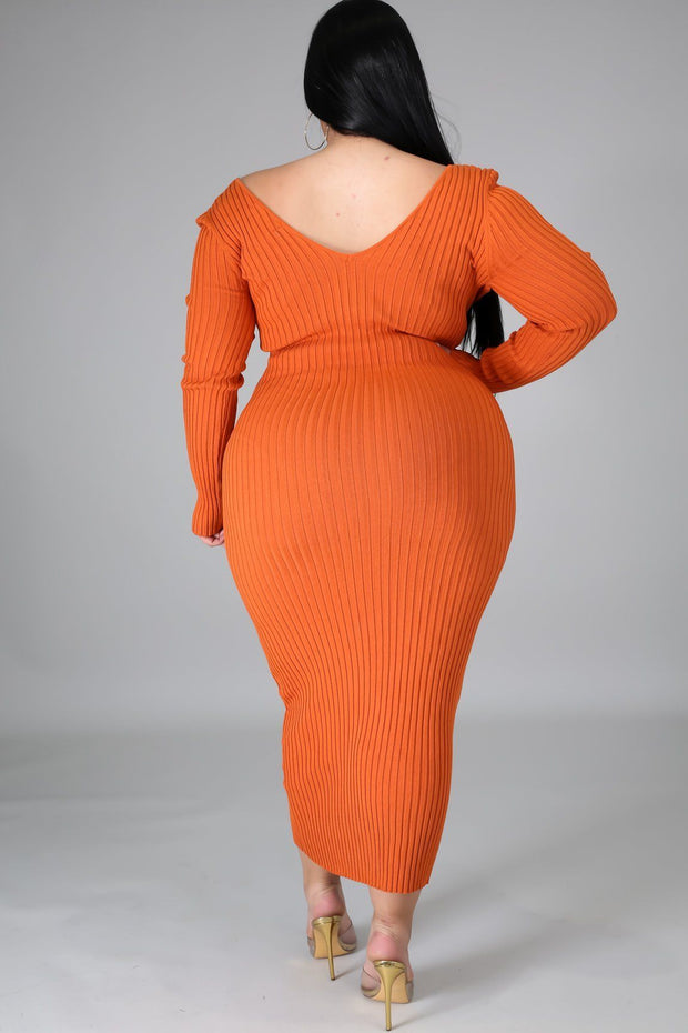 Kara Knit Midi Pencil Dress - MY SEXY STYLES