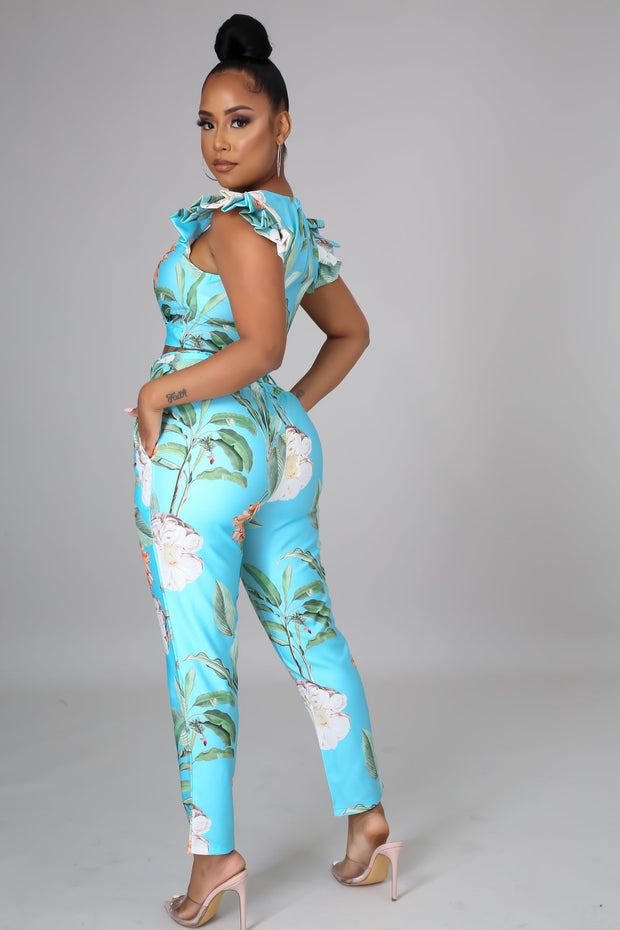 Ophelia Tropical Pants Set - MY SEXY STYLES