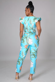 Ophelia Tropical Pants Set - MY SEXY STYLES