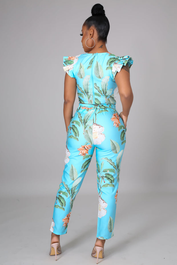 Ophelia Tropical Pants Set - MY SEXY STYLES