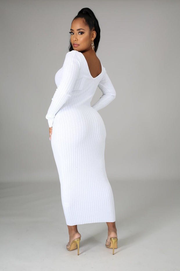 Kara Knit Midi Pencil Dress - MY SEXY STYLES