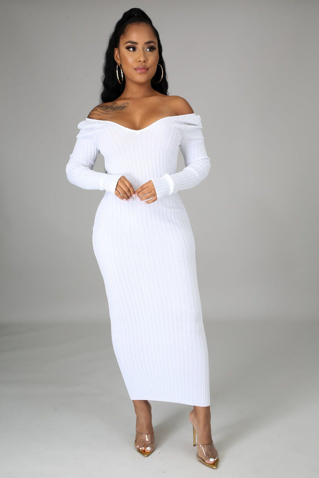 Kara Knit Midi Pencil Dress - MY SEXY STYLES