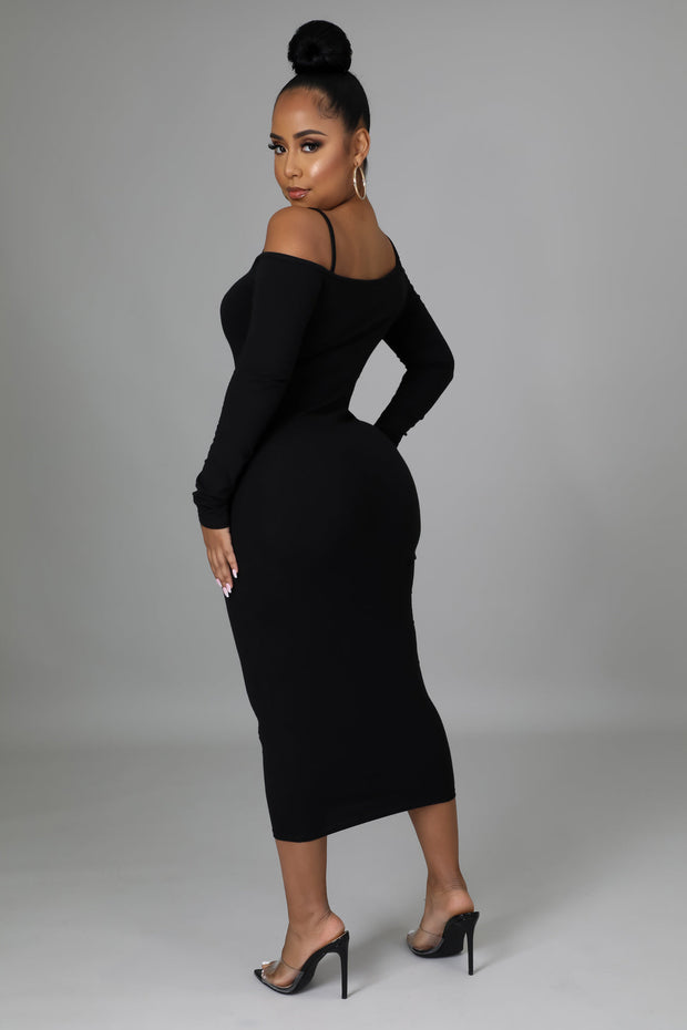 Leona Cutout Midi Dress - MY SEXY STYLES