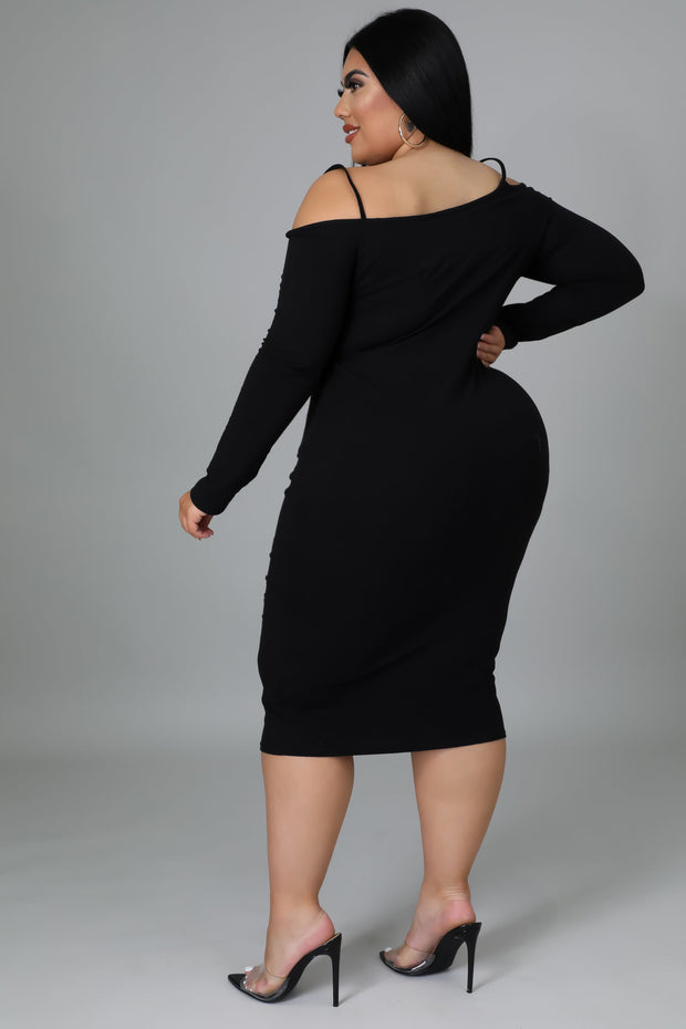 Leona Cutout Midi Dress - MY SEXY STYLES