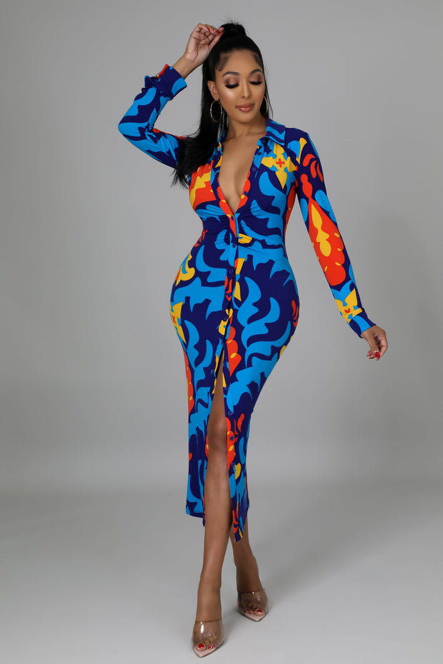 Kamari Midi Dress - MY SEXY STYLES