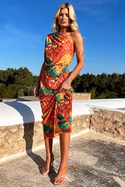 Antigua Plisse Dress