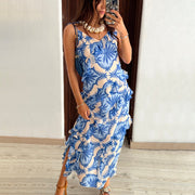 Blue Palm Faro Maxi Dress