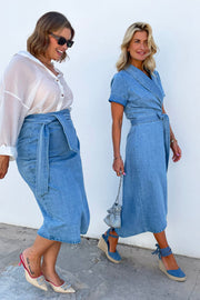 Denim Brooklyn Midi Dress