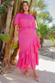 Pink Marla Cut Out Dress