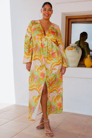 Sunset Tropics Angie Dress