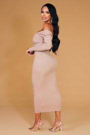 Kara Knit Midi Pencil Dress - MY SEXY STYLES