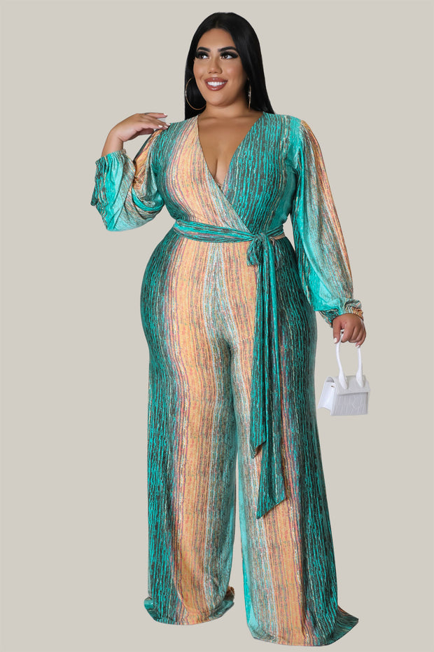 Katalina Bell Sleeves Dressy Jumpsuit - MY SEXY STYLES