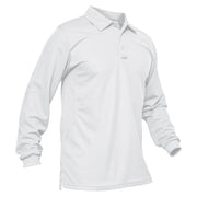 Men's Sport Long Sleeve Polo Quick Dry Performance Breathable Comfortable Jersey Golf Tennis Shirt