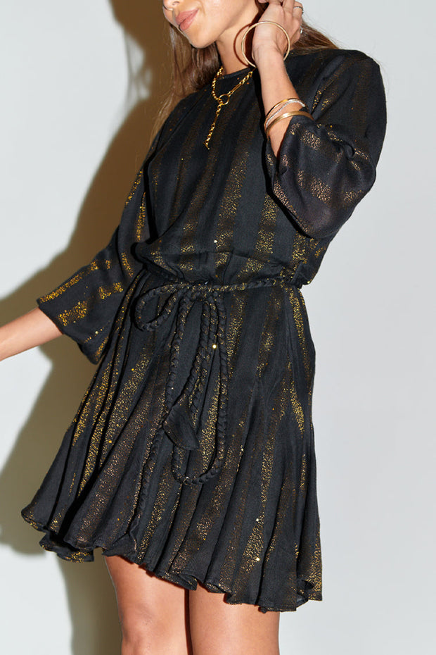 Black And Gold Riri Dress