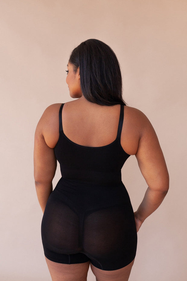 Open Bust Smoothing Bodysuit