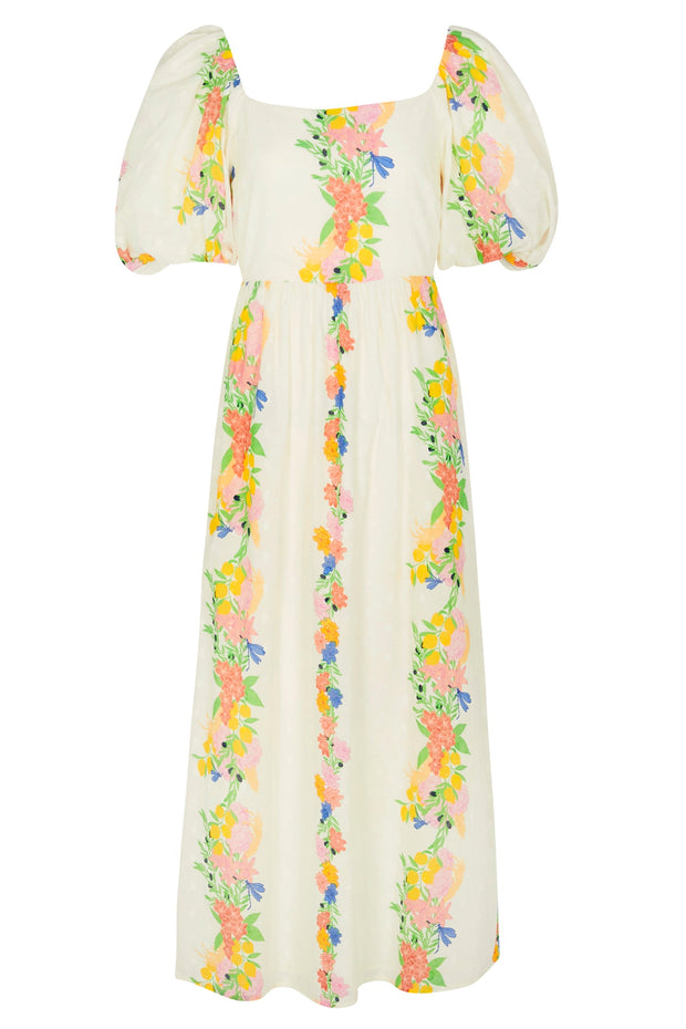 Floral Prairie Midi Dress