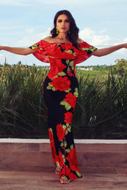 Rose Babe Maxi Dress - MY SEXY STYLES