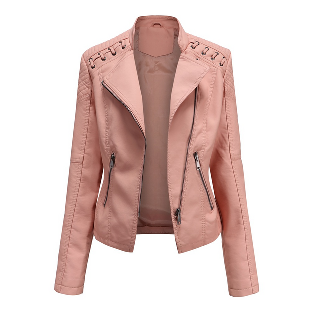 Ravens | Leather jacket for women