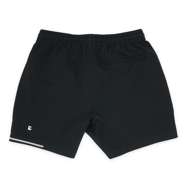 Run Short 5.5" Black Back