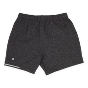 Run Short 5.5" Carbon Black Back