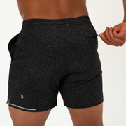 Run Short v2 5.5 Inch Model Carbon Black Back