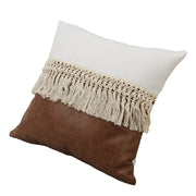 Tassel Accent Throw Pillow Case Set