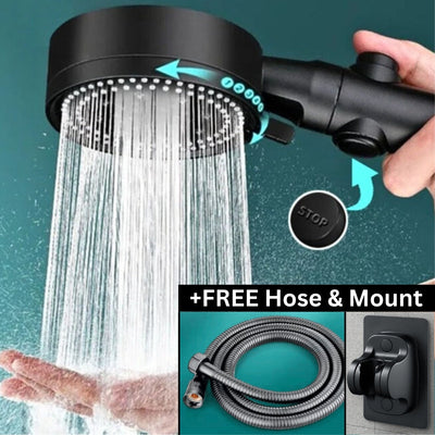 Power Shower: High-Pressure Showerhead