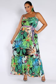 Samira Print Maxi Dress - MY SEXY STYLES