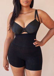 Open Bust Smoothing Bodysuit