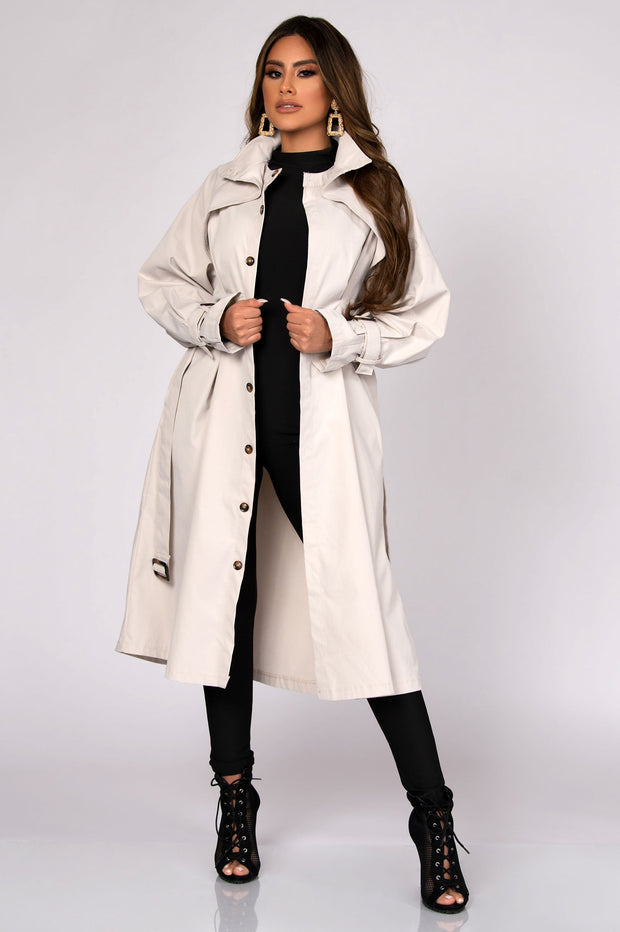 Teagan Belted Trench Coat - MY SEXY STYLES