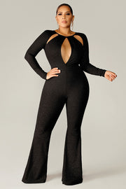 Yara Goddess Glitter Jumpsuit - MY SEXY STYLES