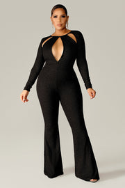 Yara Goddess Glitter Jumpsuit - MY SEXY STYLES