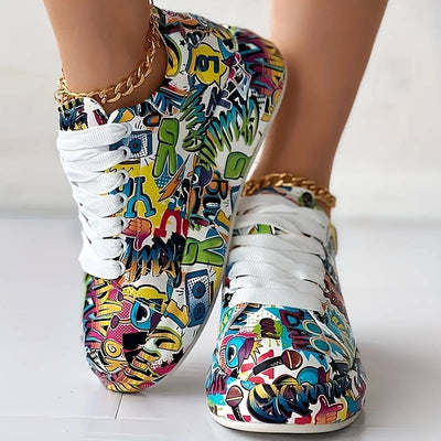 Kylie | Graffiti style trainers