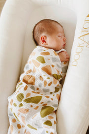 Baby Swaddle Blanket - Cotton Bubble - Terrazzo