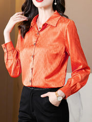 Long Sleeve Lapel Shirt