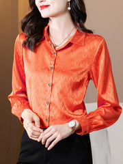 Long Sleeve Lapel Shirt