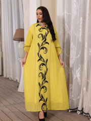 Embroidered Cloth Arab Women's Robe