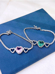 Love Crystal Zircon Bracelet
