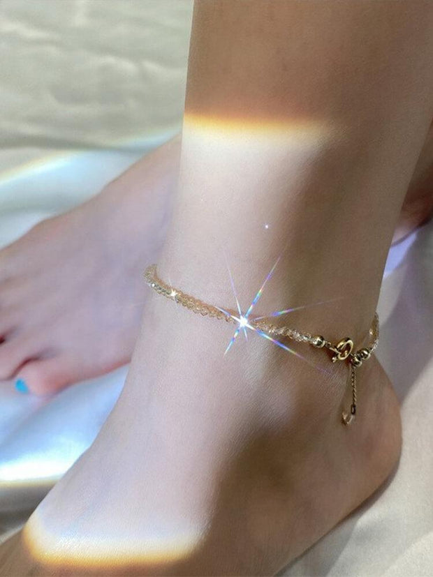 Elegant Crystal Anklet