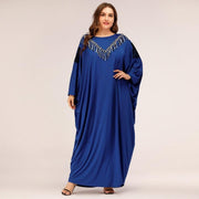 Muslim Women's  Long Sleeve Large Swing Dress
