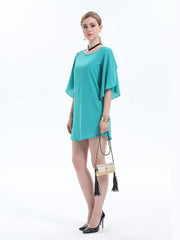 Round Neck Chiffon Shirt