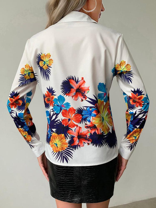 Long Sleeve Printed Shirt