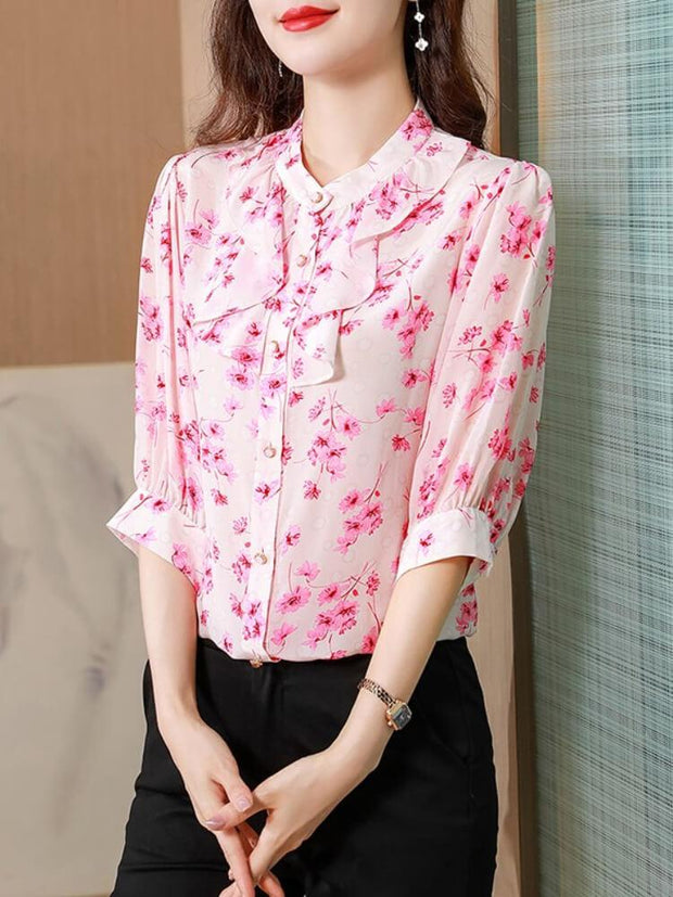 Women's Floral Printed Blouse