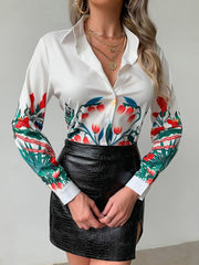 Long Sleeve Printed Shirt