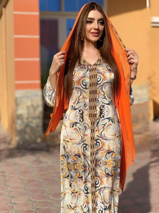 Women's Robe Jalabiya Dress