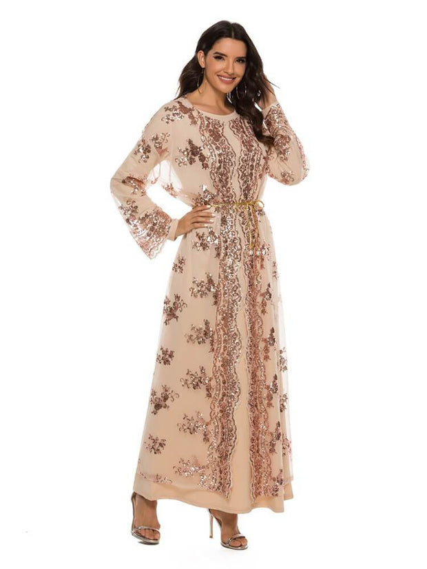 Women's Bead Embroidered Robe